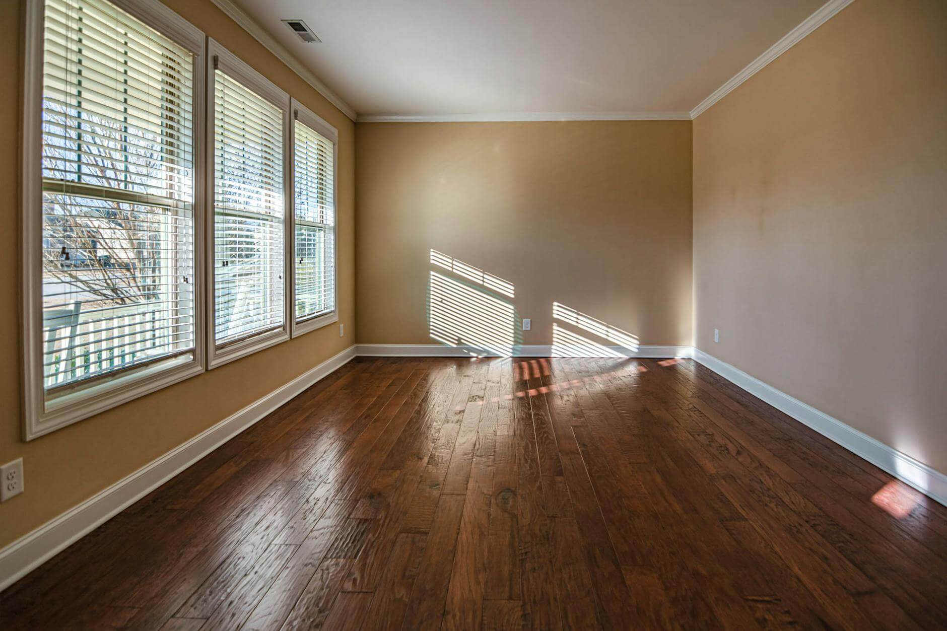 Estate cleanouts ocean county: a sorted living room ready for the realtor after a probate cleanout in Toms River